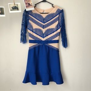 Blue Lace Dress
